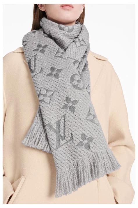 louis vuitton schal grau günstig|louis vuitton pashmina.